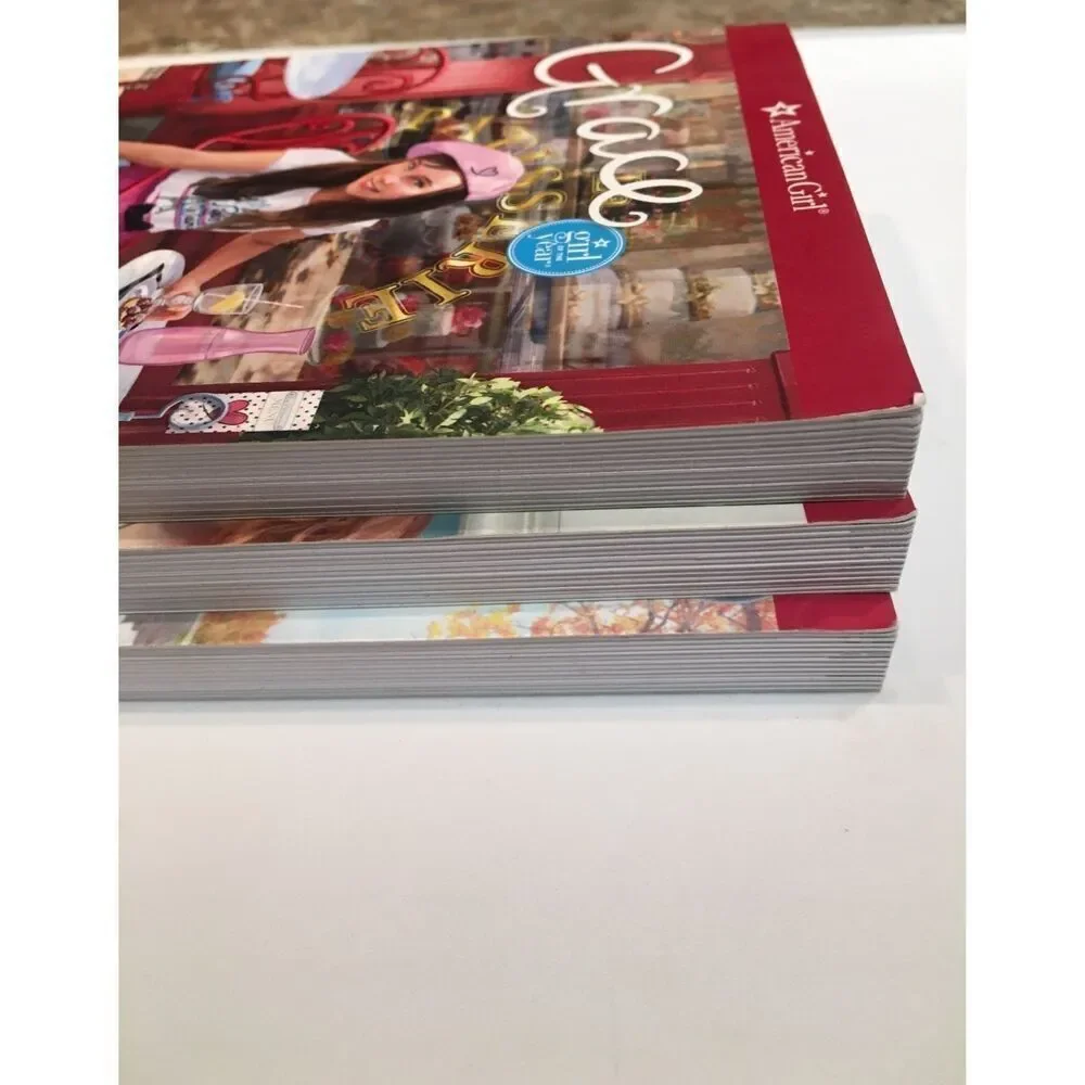 American Girl Set of 3 Grace Books - Gently Used